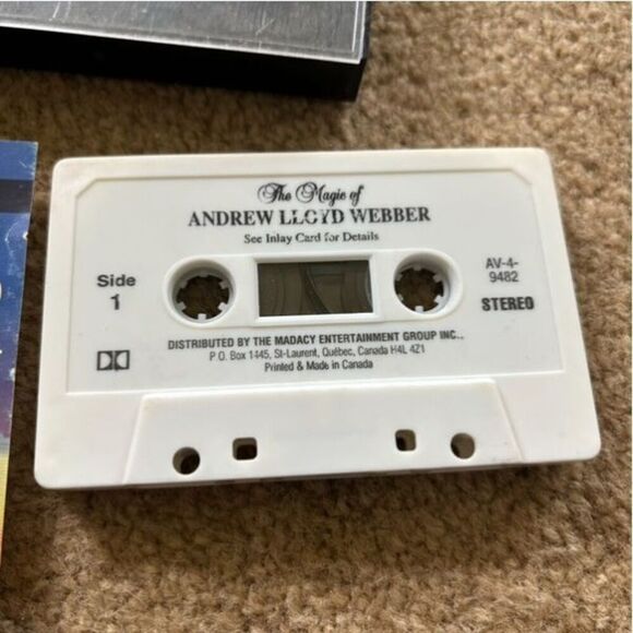 The Magic Of Andrew Lloyd Webber 1997 Cassette Tape - Picture 2 of 7
